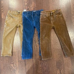 3 pairs boys pants 3T